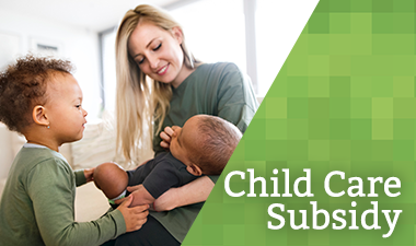 Child Care Subsidy button