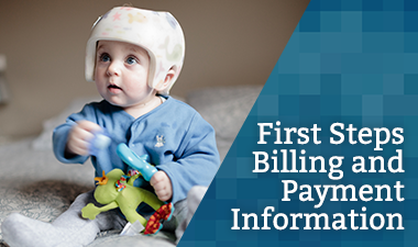 First Steps Billing and Payment Information button
