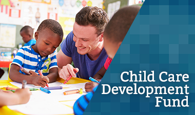 Child Care Development Fund button