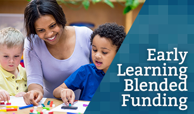 Early Learning Blended Funding button