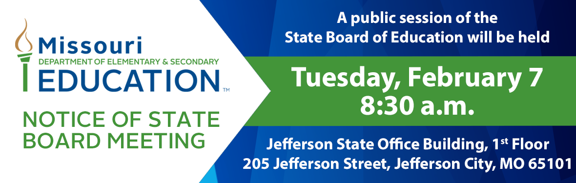 State Board Meeting Notice