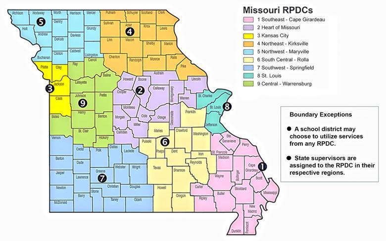 RPDC Regional Map