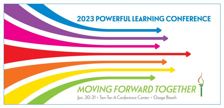 2023 Powerful Learning Conference Logo