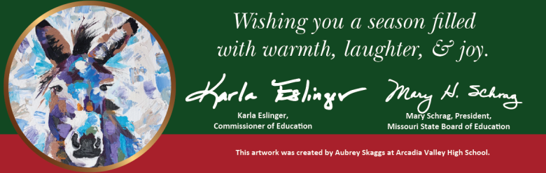 DESE Holiday Card- Wishing you a happy holiday season. 