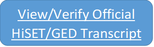 AEL - View/Verify Official HiSET/GED Transcript 