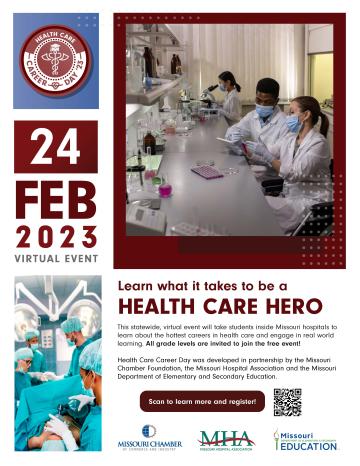 Health Care Career Day is February 24, 2023
