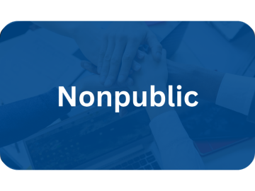 Button that reads "nonpublic"