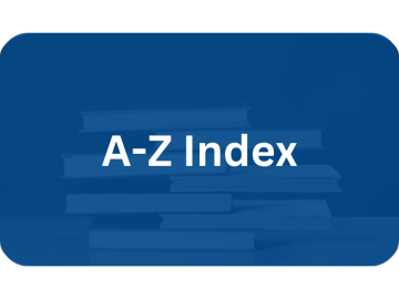 About Us A-Z Index Button